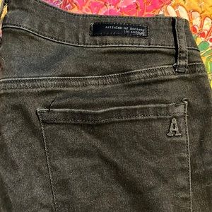 Boutique Garment Dyed Skinny Jeans